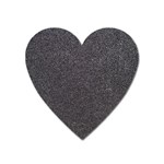 Texture-jeans Heart Magnet Front