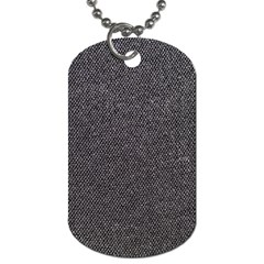 Texture-jeans Dog Tag (one Side) by nateshop