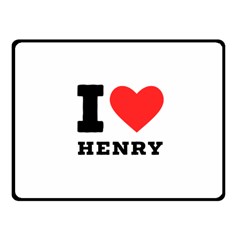 I Love Henry Fleece Blanket (small) by ilovewhateva