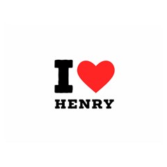 I Love Henry Premium Plush Fleece Blanket (extra Small) by ilovewhateva