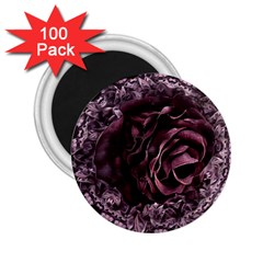 Rose Mandala 2 25  Magnets (100 Pack)  by MRNStudios