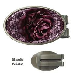 Rose Mandala Money Clips (Oval) 