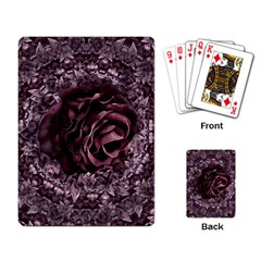 Rose Mandala Playing Cards Single Design (Rectangle)