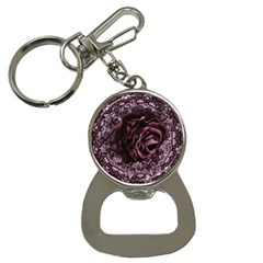 Rose Mandala Bottle Opener Key Chain