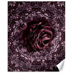 Rose Mandala Canvas 16  X 20  by MRNStudios