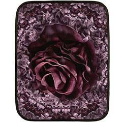 Rose Mandala Fleece Blanket (Mini)