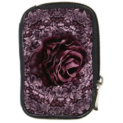 Rose Mandala Compact Camera Leather Case