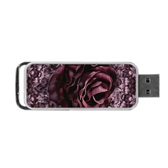 Rose Mandala Portable USB Flash (One Side)