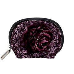 Rose Mandala Accessory Pouch (small) by MRNStudios