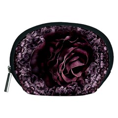 Rose Mandala Accessory Pouch (medium) by MRNStudios