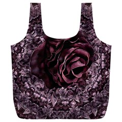 Rose Mandala Full Print Recycle Bag (xxxl) by MRNStudios