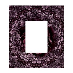 Rose Mandala White Wall Photo Frame 5  X 7  by MRNStudios