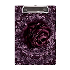 Rose Mandala A5 Acrylic Clipboard by MRNStudios