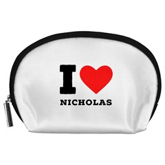 I Love Nicholas Accessory Pouch (large) by ilovewhateva