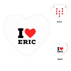 I love eric Playing Cards Single Design (Heart)