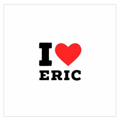 I love eric Square Satin Scarf (36  x 36 )