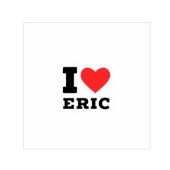 I love eric Square Satin Scarf (30  x 30 )