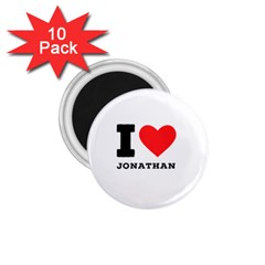 I Love Jonathan 1 75  Magnets (10 Pack)  by ilovewhateva