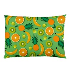 Fruit Tropical Pattern Design Art Pillow Case by danenraven