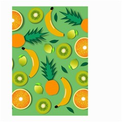 Fruit Tropical Pattern Design Art Small Garden Flag (two Sides) by danenraven