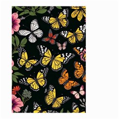 Flowers Butterfly Blooms Flowering Spring Small Garden Flag (two Sides) by Jancukart