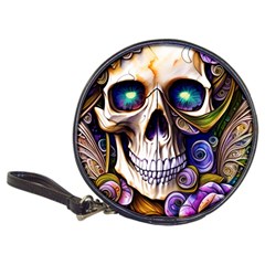 Gothic Cute Skull Floral Classic 20-cd Wallets