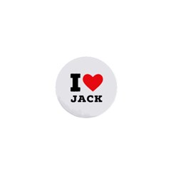 I Love Jack 1  Mini Magnets by ilovewhateva