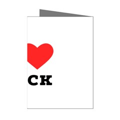 I Love Jack Mini Greeting Cards (pkg Of 8) by ilovewhateva