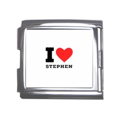 I Love Stephen Mega Link Italian Charm (18mm) by ilovewhateva