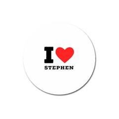 I Love Stephen Magnet 3  (round) by ilovewhateva