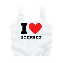 I Love Stephen Full Print Recycle Bag (m) by ilovewhateva