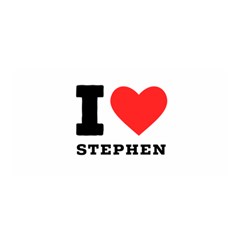 I Love Stephen Satin Wrap 35  X 70  by ilovewhateva