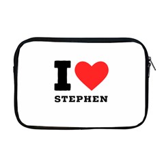 I Love Stephen Apple Macbook Pro 17  Zipper Case by ilovewhateva