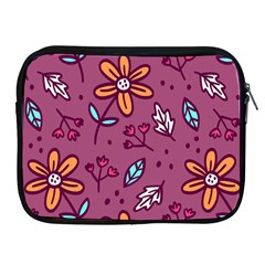 Flowers Petals Leaves Foliage Apple Ipad 2/3/4 Zipper Cases