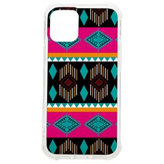 Abstract Art Pattern Design Vintage Iphone 12 Mini Tpu Uv Print Case	