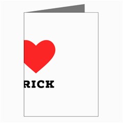 I Love Patrick  Greeting Cards (pkg Of 8) by ilovewhateva
