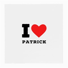 I Love Patrick  Medium Glasses Cloth (2 Sides) by ilovewhateva