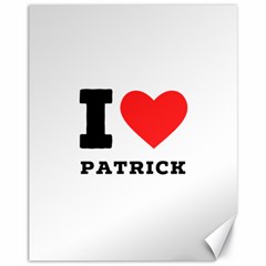 I Love Patrick  Canvas 11  X 14  by ilovewhateva
