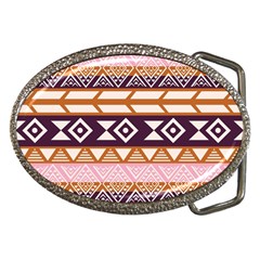 Print Pattern Design Vintage Belt Buckles