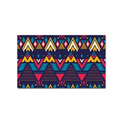 Pattern Colorful Aztec Sticker (rectangular)