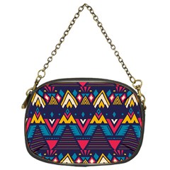 Pattern Colorful Aztec Chain Purse (one Side)