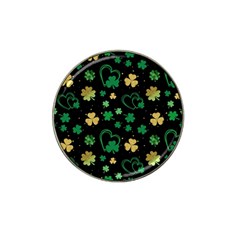 Clovers Flowers Clover Pat Hat Clip Ball Marker (10 Pack)