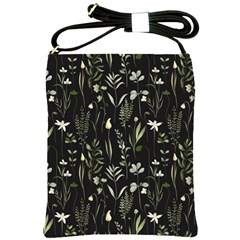 Plants Floral Art Pattern Design Shoulder Sling Bag