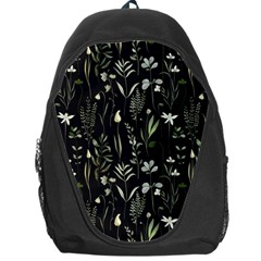 Plants Floral Art Pattern Design Backpack Bag by Ravend