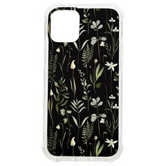 Plants Floral Art Pattern Design Iphone 12 Mini Tpu Uv Print Case	 by Ravend