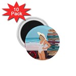 Vacation On The Ocean 1.75  Magnets (10 pack)  Front