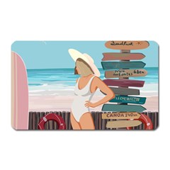 Vacation On The Ocean Magnet (rectangular)