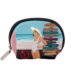 Vacation On The Ocean Accessory Pouch (small)