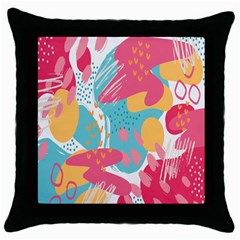 Background-109 Throw Pillow Case (black) by nateshop