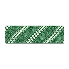 Batik-green Sticker (Bumper)